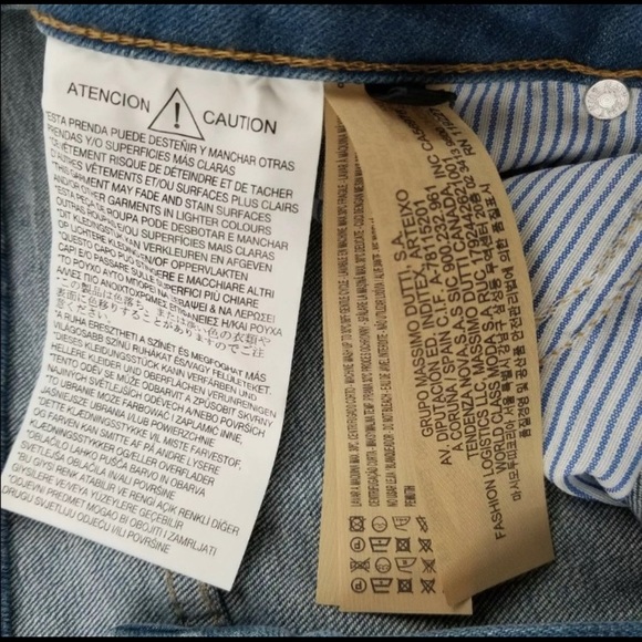 NWT Massimo Dutti High Rise Flare Denim Jeans - Picture 5 of 5